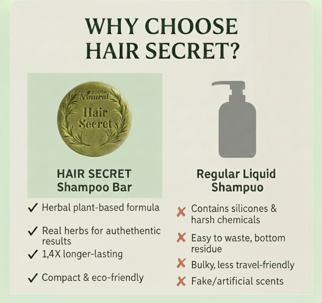 Natural Hair Growth Shampoo Bar
